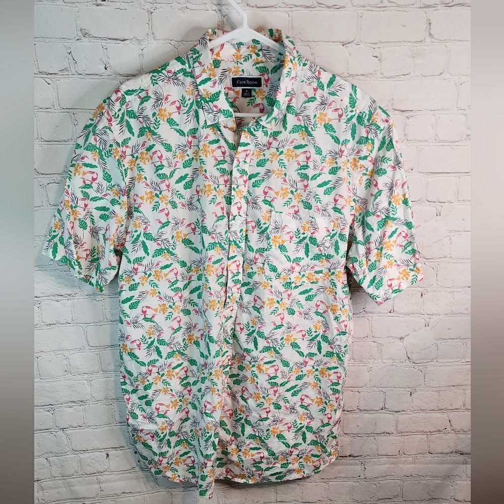Men's Club Room button-down shirt, size XL